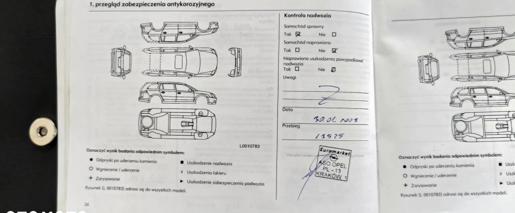 Opel Astra cena 5900 przebieg: 222000, rok produkcji 2007 z Kraków małe 562